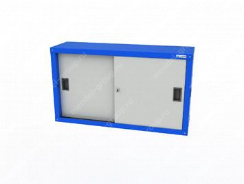 Шкаф навесной с раздвижными дверями 535х960х270 мм