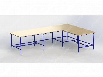 Стол для сборочных работ (угловой) Kaizen - 01