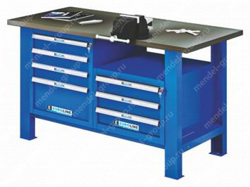 Верстак двухтумбовый EUROBENCH VL ВТ.М-15G-K.43