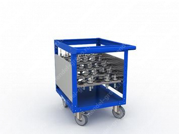 Тележка для инструмента к станкам с ЧПУ CAR-TOOL XM (ISO/SK 40)