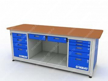 Верстак четырехтумбовый COMBAT 44005.2340