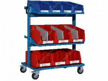 Тележка грузовая универсальная EUROTROL 1250х1000х600.01