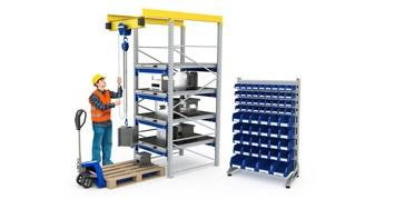 Стеллажи металлические для склада