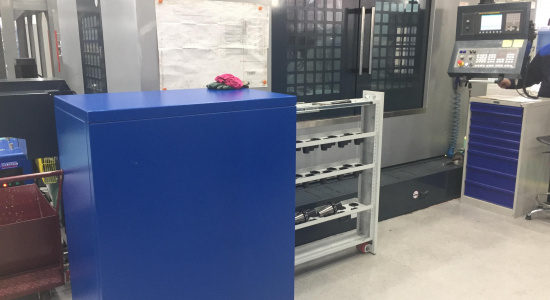 Шкаф драйверный для хранения оснастки к станкам с ЧПУ