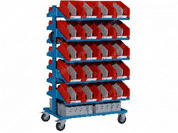 Тележка грузовая универсальная EUROTROL 1630х1000х600.05