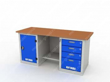 Верстак двухтумбовый KOMBI 2104.1800