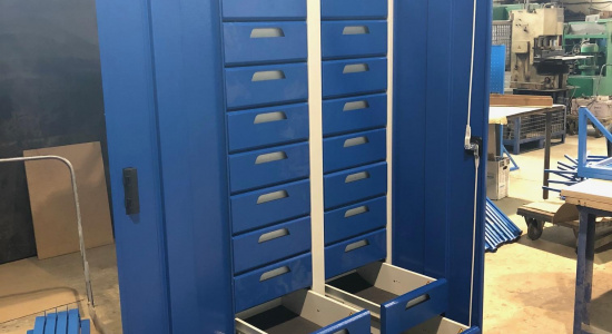 Шкаф для инструментов SIMPLO XM 16 на 24 ящика