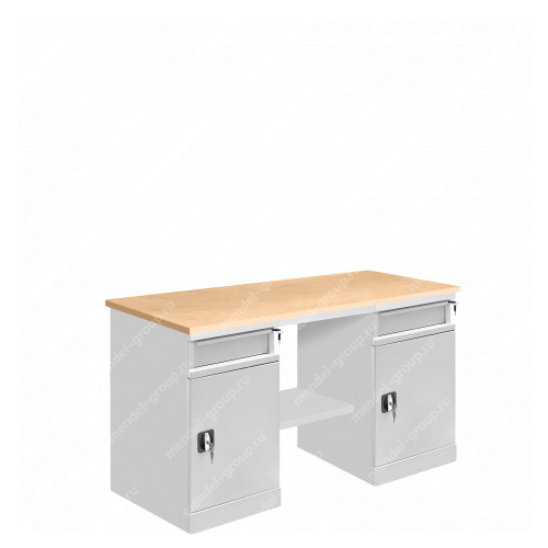 Верстак слесарный ВС-Т2Т2 ВС-1800Т2Т2