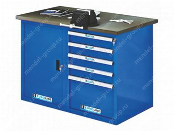 Верстак двухтумбовый EUROBENCH VL ВТ.М-12G-05