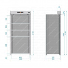 Роллетный шкаф в паркинг ROLL-BOX SIMPLE 10.07.5.V2