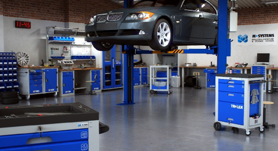 Станция техобслуживания автомобилей