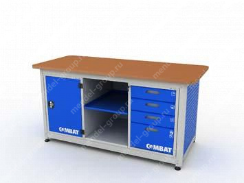 Верстак двухтумбовый COMBAT 2104.1830