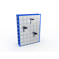 Новинки систем хранения с выдвижными лотками и ячейками!