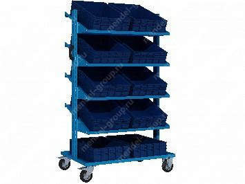 Тележка грузовая многоярусная EUROTROL 1630х1000х600.03