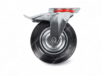 Колесо поворотное тормоз рез. SCb 42 100 мм