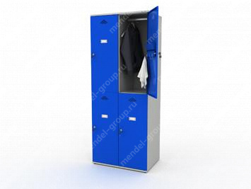 Шкаф гардеробный металлический COMFORT 2000/24 (800)