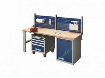 Верстак двухтумбовый EUROBENCH VS ВТ-20W-0/P1 + ВТ.404RL