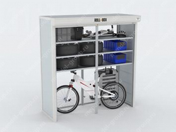 Шкаф в паркинг ROLL-BOX STANDART ECO 22.21.075 V1