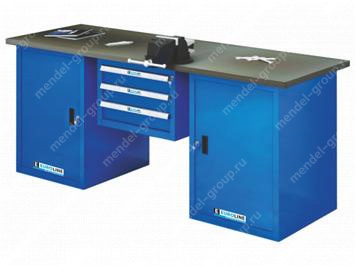 Верстак трёхтумбовый EUROBENCH VL ВТ.М-20G-030