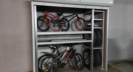 Роллетные шкафы для паркинга в СПб