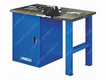 Верстак однотумбовый EUROBENCH VL ВТ.М-12G-0