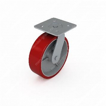 Колесо поворотное d=150 мм, полиуретан