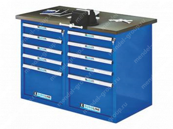 Верстак двухтумбовый EUROBENCH VL ВТ.М-12G-55
