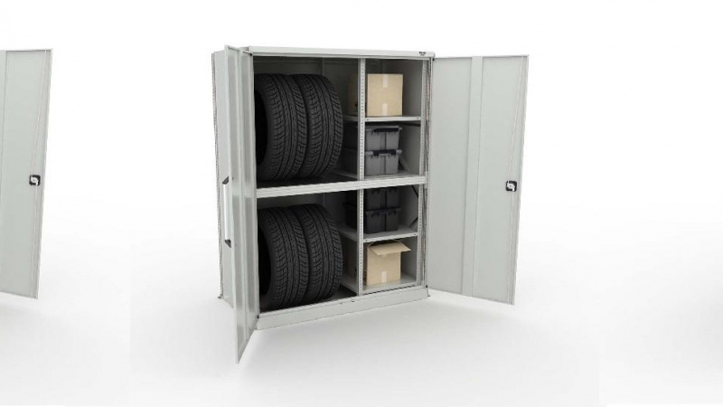 Металлические шкафы для шин ROLL-BOX