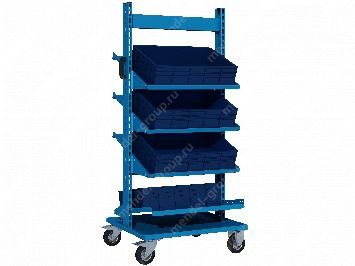 Тележка грузовая многоярусная EUROTROL 1630х750х600.01