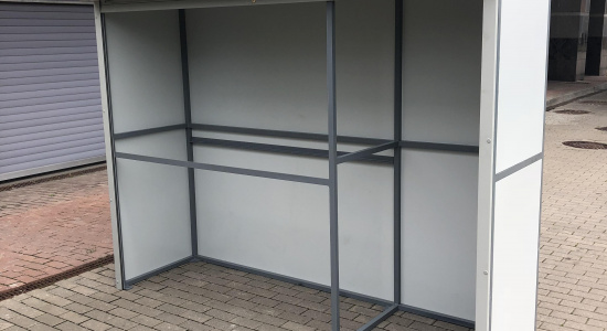 Шкаф роллетный для паркинга ROLL-BOX серии X (сварной)