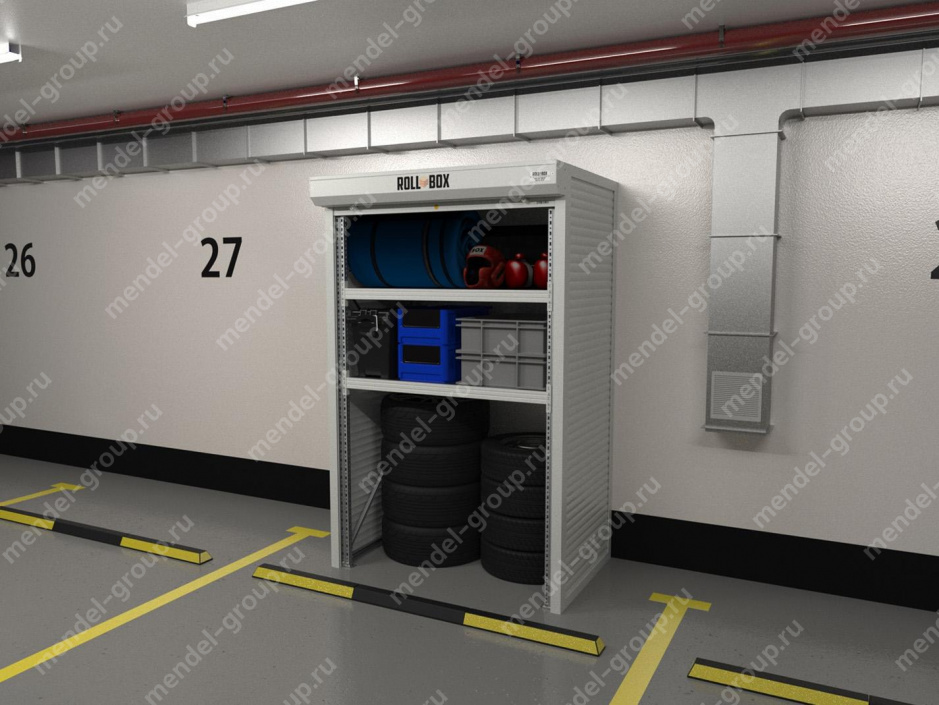 Шкаф в паркинг ROLL-BOX STANDART 22.14.085 V1