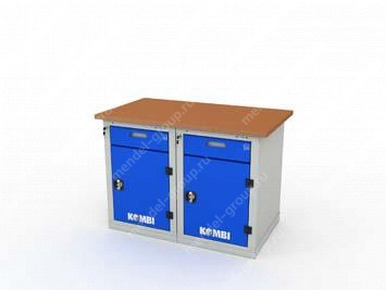 Верстак двухтумбовый KOMBI 2202.1200