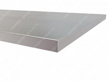 Столешница из фанеры 30 мм + чехол из нержавеющей стали 1 мм (ширина 1000 мм)