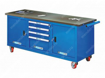 Верстак трёхтумбовый EUROBENCH VL ВТ.М-18G-R.040М