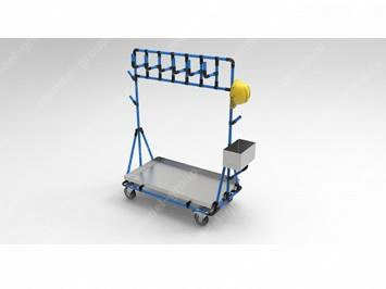 Стойка мобильная для строп Kaizen - 01