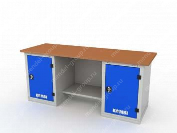 Верстак двухтумбовый KOMBI 2101.2000
