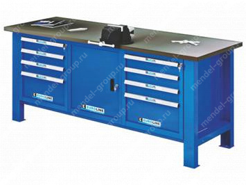 Верстак трёхтумбовый EUROBENCH VL ВТ.М-20G-K.404