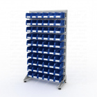 Стеллаж для пластиковых лотков S-BOX односторонний 1800x1000x450.02