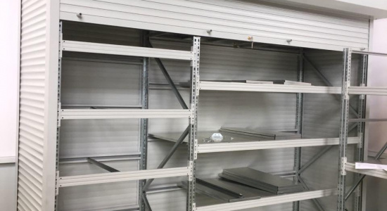 Система хранения LOGIC в виде роллетного шкафа