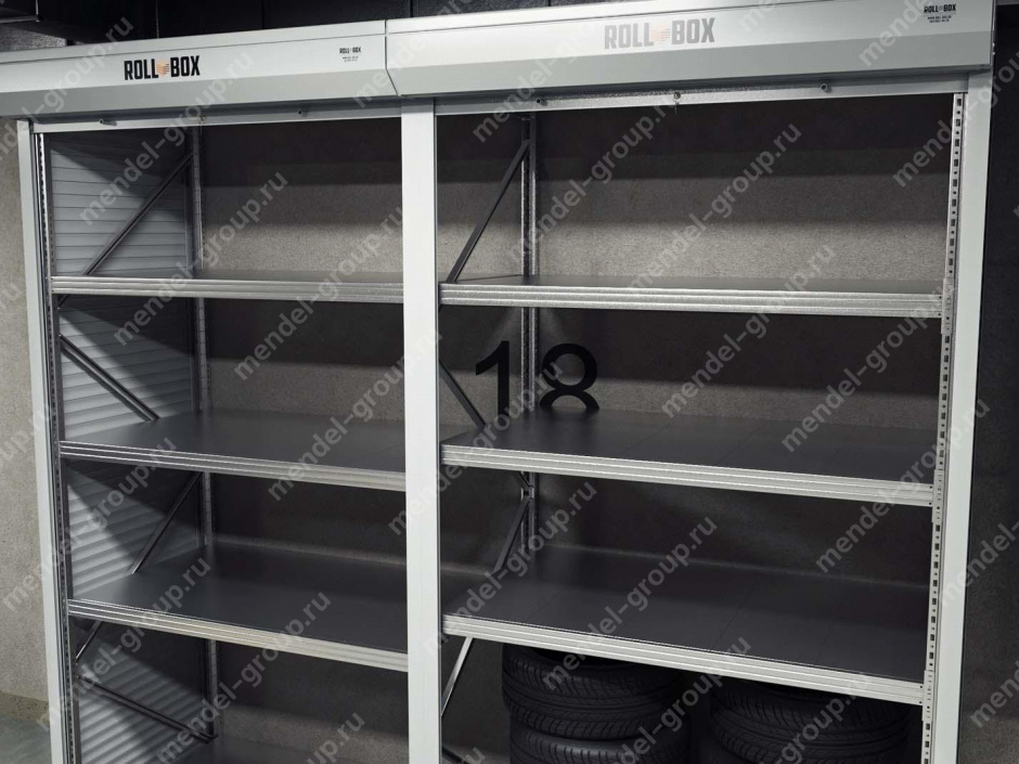 Шкаф для хранения в паркинге ROLL-BOX P3 №1