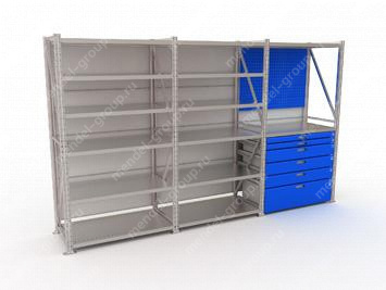 Система хранения инструментов LOGIC 3x2000 №1