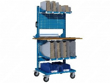 Рабочий пост-тележка EUROTROL 1630х750х600.04