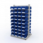 Стеллаж для пластиковых лотков S-BOX двухсторонний 1800x1000x800.03