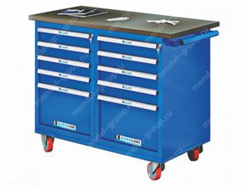 Верстак мобильный двухтумбовый EUROBENCH VL ВТ.М-12G-R.55H