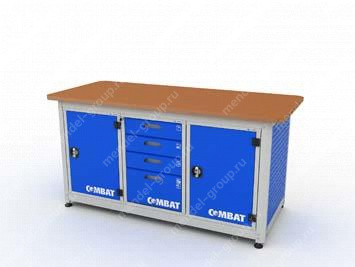 Верстак трехтумбовый COMBAT 3141.1830
