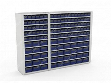 Система хранения с ячейками HARDO XSM 1830х2580х550 мм (135 ячеек)
