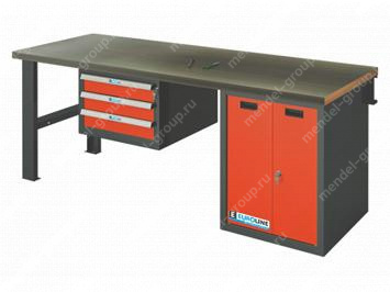 Верстак однотумбовый EUROBENCH VS ВТ.20G-0 + ВТ.403