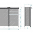 Роллетный шкаф в паркинг ROLL-BOX SIMPLE 20.06.36.V1