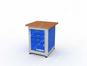 Верстак однотумбовый COMBAT 1004.800