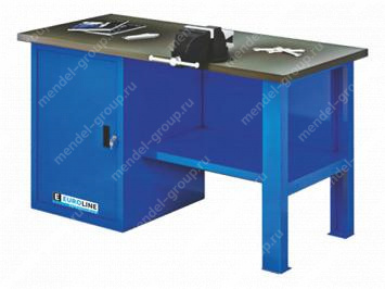 Верстак однотумбовый EUROBENCH VL ВТ.М-15G-0
